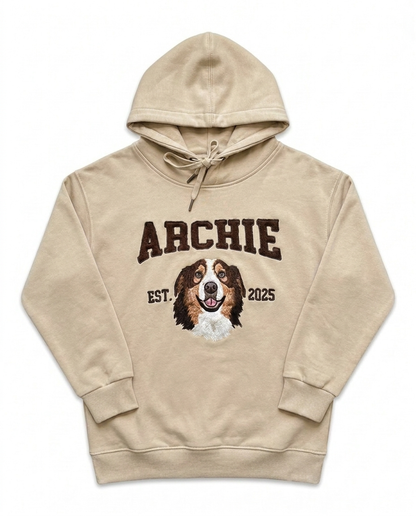 Custom Pet Hoodie - Beige