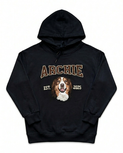 Custom Pet Hoodie - Black