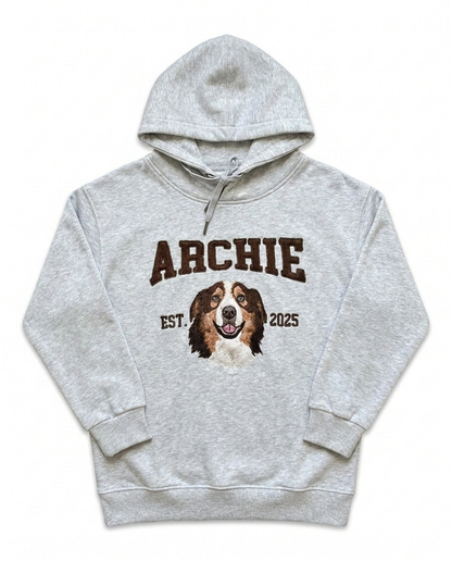 Custom Pet Hoodie - Gray