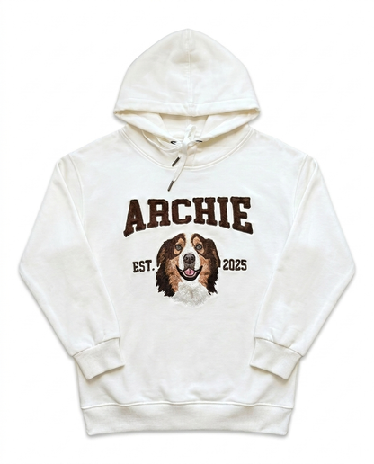 Custom Pet Hoodie - White