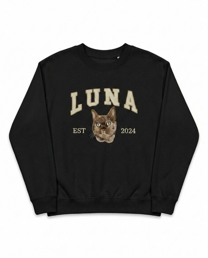 Custom Pet Sweatshirt - Black
