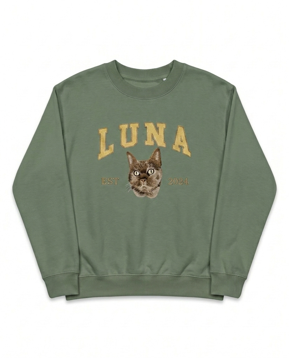 Custom Pet Sweatshirt - Green
